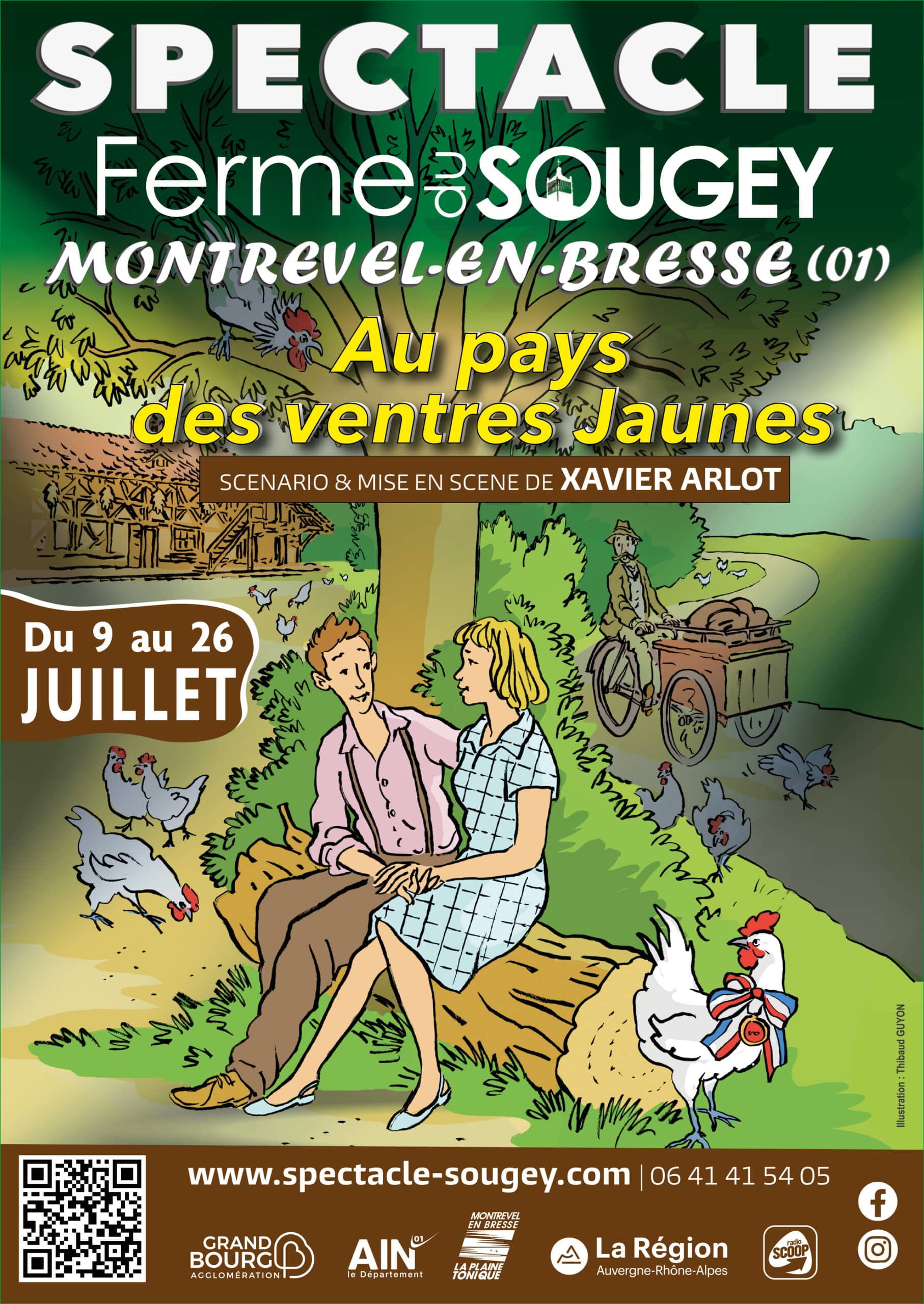 Affiche sougey spectacle 2026